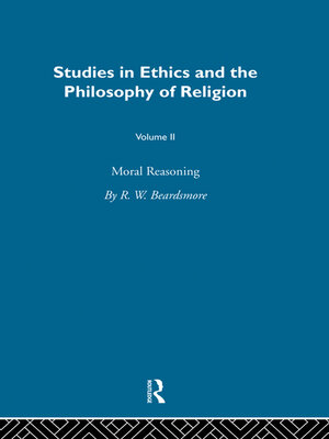 cover image of Moral Reasoning Vol 2